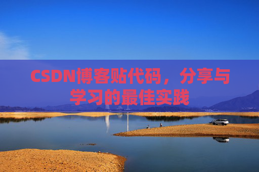 CSDN博客贴代码，分享与学习的最佳实践